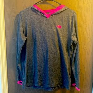 The North Face flashdry hooded top